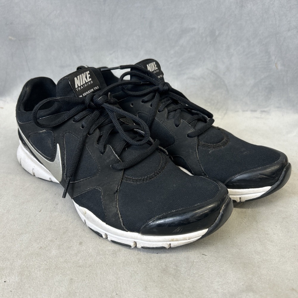 Nike‎ Training Shoes In Season TR2 Womens Size 10 Black Running 525737-005